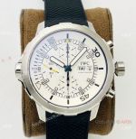 (IWS) IWC Aquatimer Chronograph Expedition Replica Watch White Dial 7750